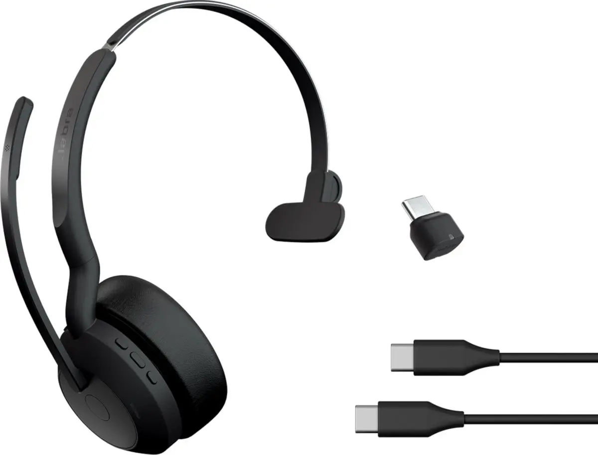 Casca mono fara fir Jabra Evolve2 55 JA 25599-889-899 (Black)