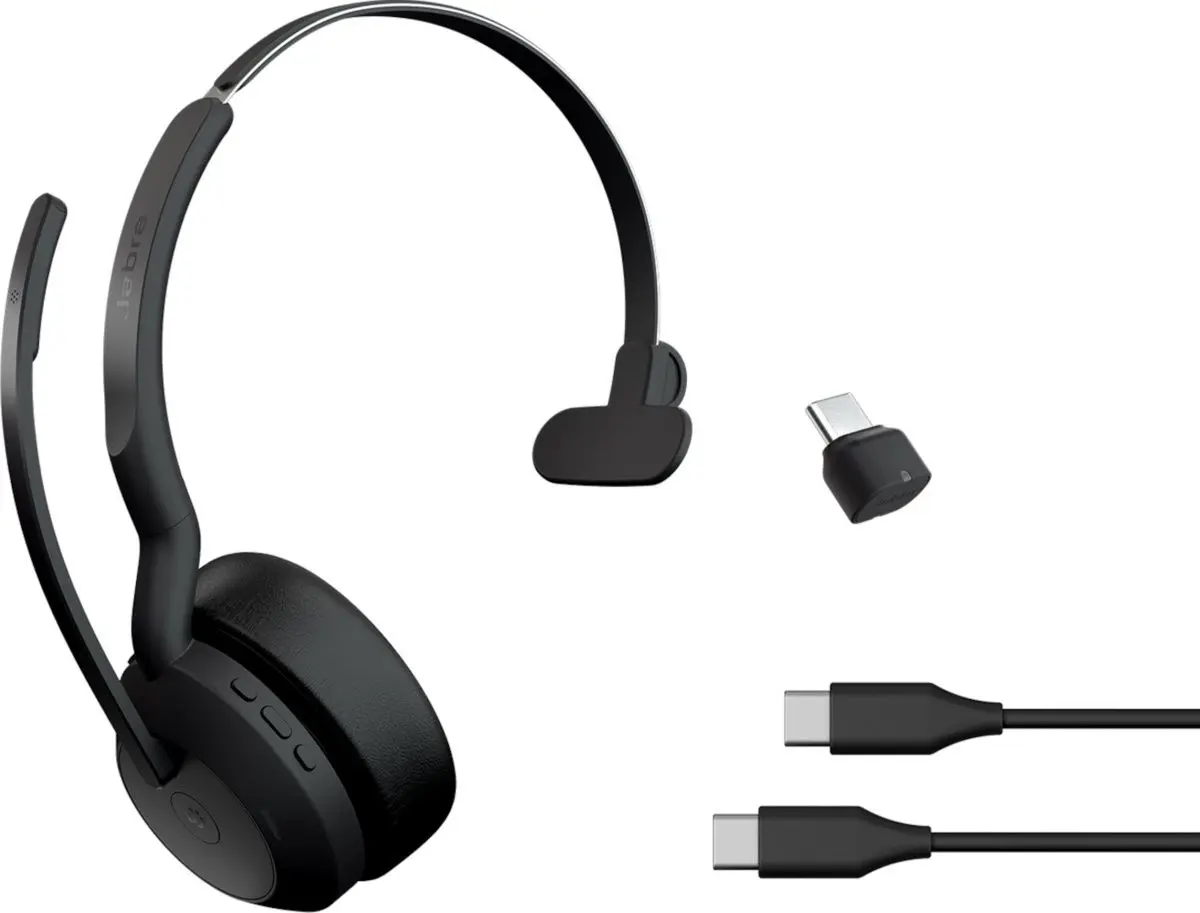 Casca mono fara fir Jabra Evolve2 55 JA 25599-899-899 (Black)