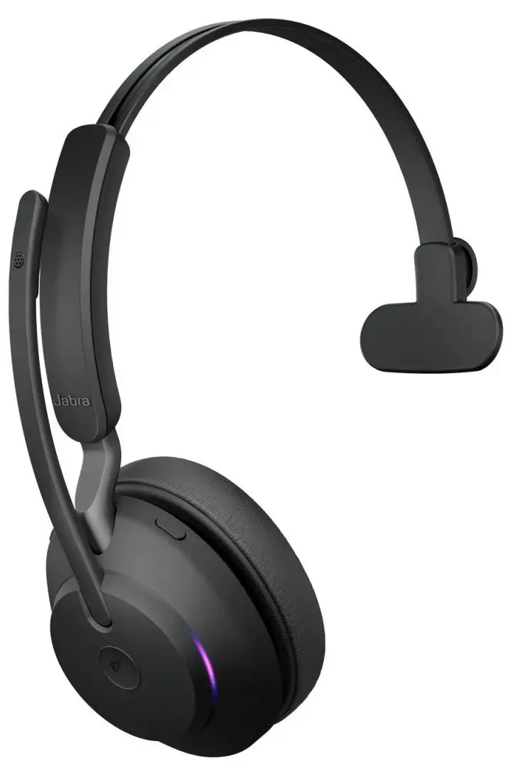 Casca mono fara fir Jabra Evolve2 65 USB-A MS Teams Mono (Black)