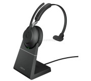 Casca mono fara fir Jabra Evolve2 65 USB-A UC Mono Charging Stand (Black)