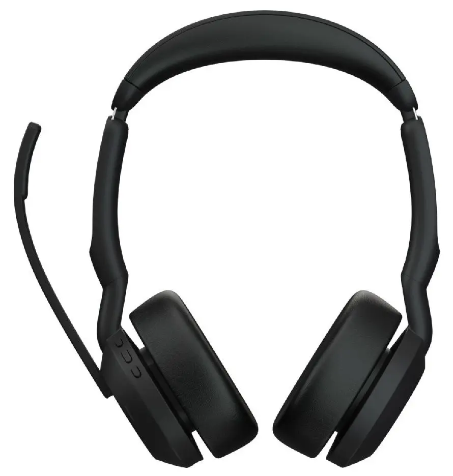 Casti fara fir Jabra Evolve2 55 Link380A MS Stereo (Black)