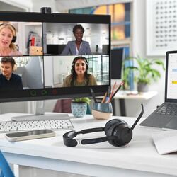 Casti fara fir Jabra Evolve2 55 Link380A MS Stereo (Black) Thumb