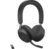 Casti fara fir Jabra Evolve2 75 USB-A MS Teams (Black)