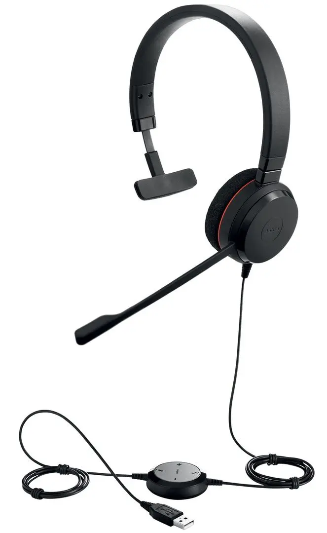 Моногарнитура Jabra Evolve 20 UC Mono (Black)