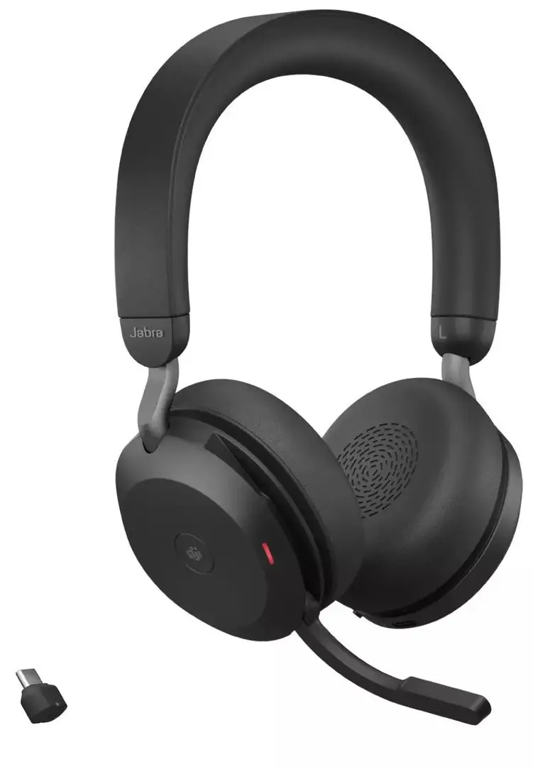 Наушники Jabra Evolve2 75 USB-C MS Teams Charging Stand (Black)