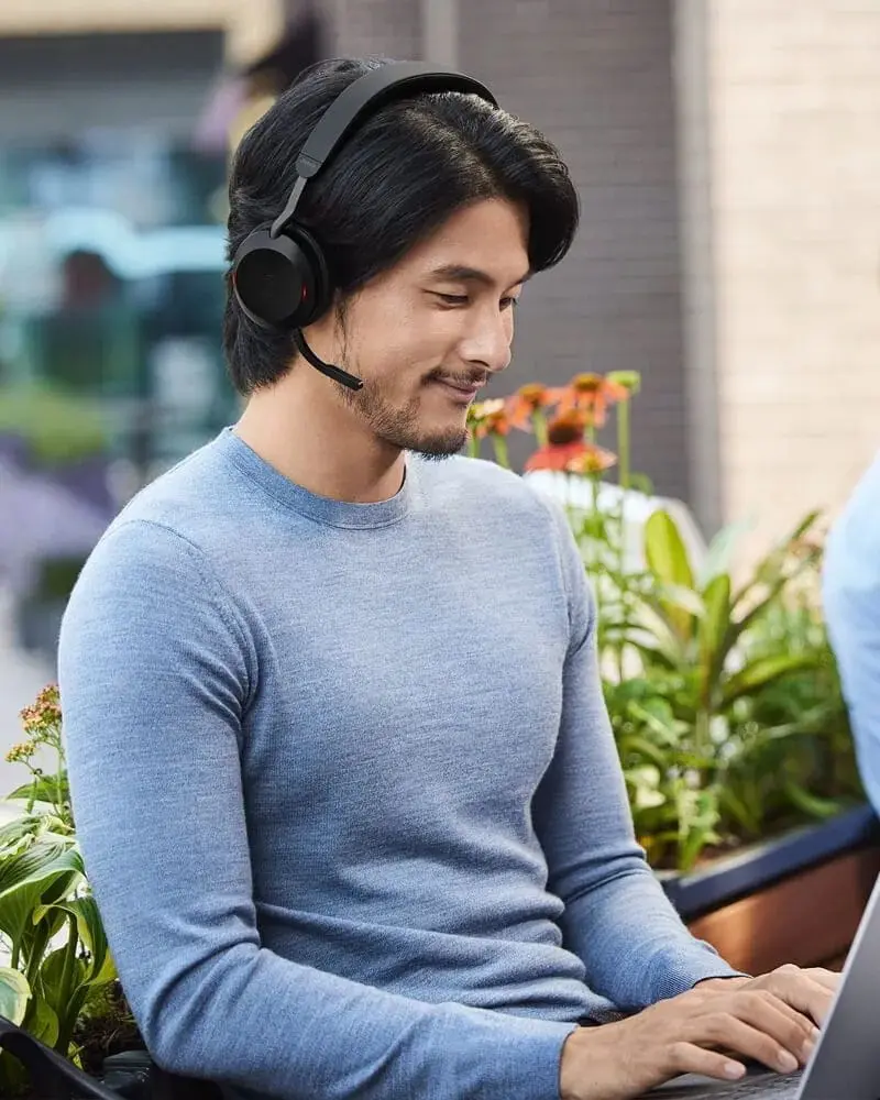 Наушники Jabra Evovle2 75 USB-C UC (Black)