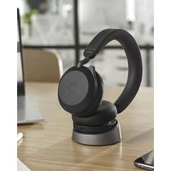 Наушники Jabra Evovle2 75 USB-C UC Charging Stand (Black) Thumb