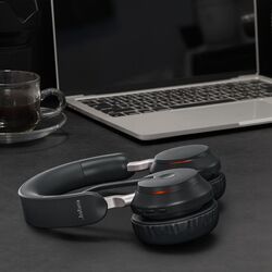 Наушники Jabra Evovle2 75 USB-C UC Charging Stand (Black) Thumb