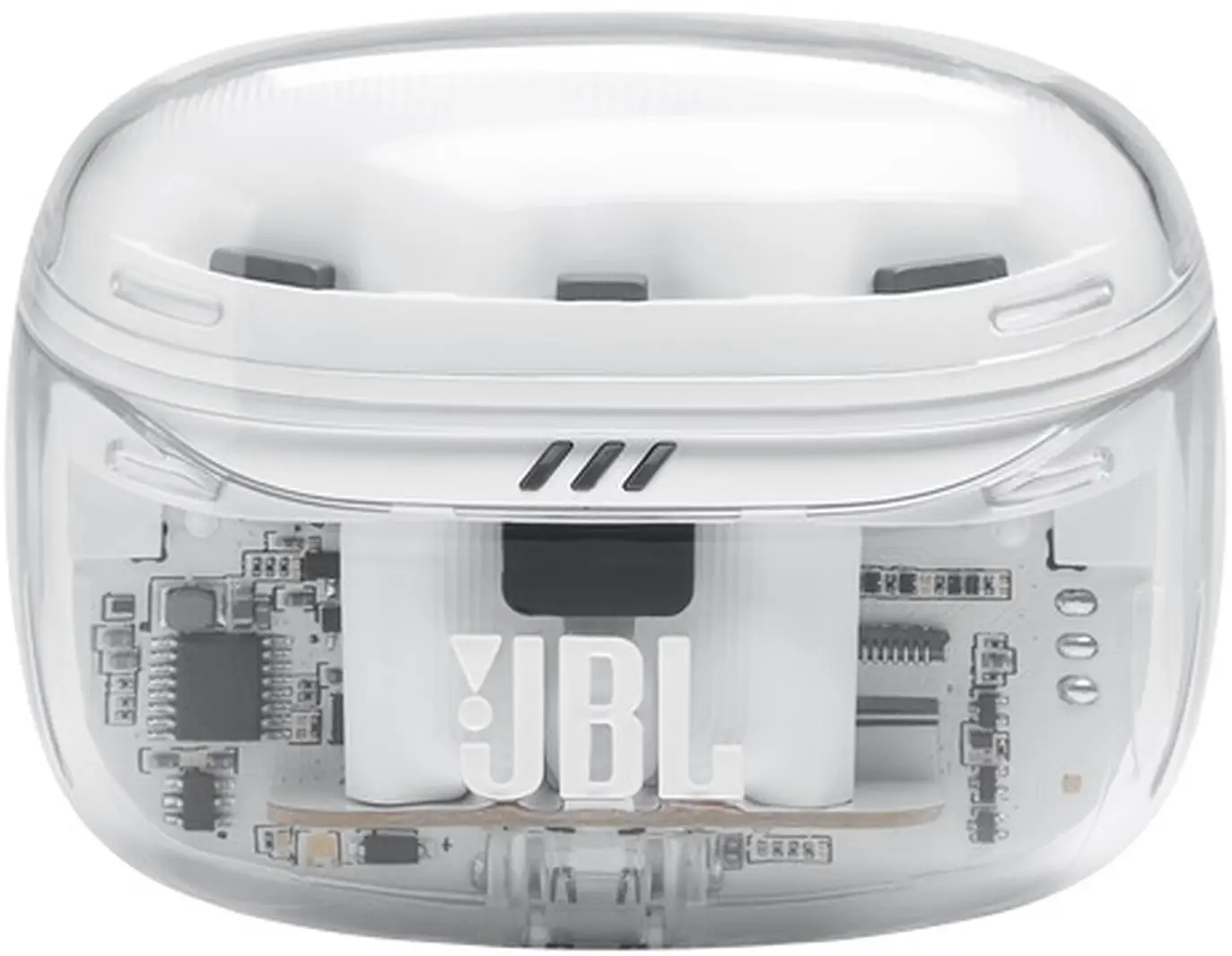Casti fara fir JBL Tune Beam 2 Ghost Edition (White)