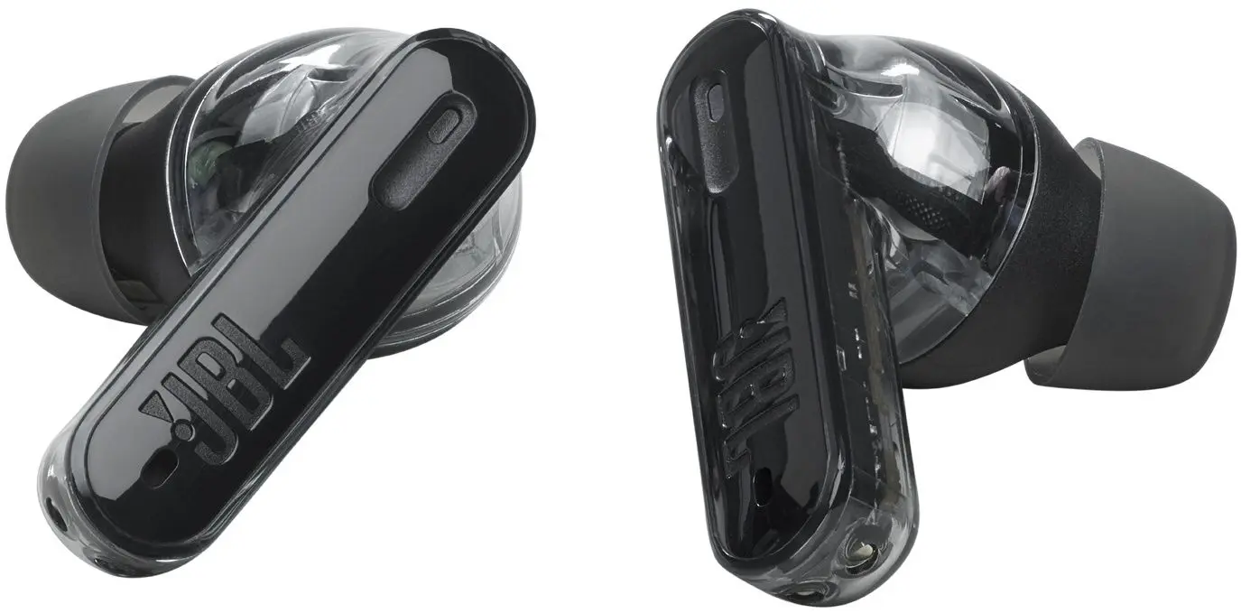 Casti fara fir JBL Tune Beam Ghost Edition (Black)