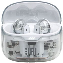 Casti fara fir JBL Tune Beam Ghost Edition (White) Thumb