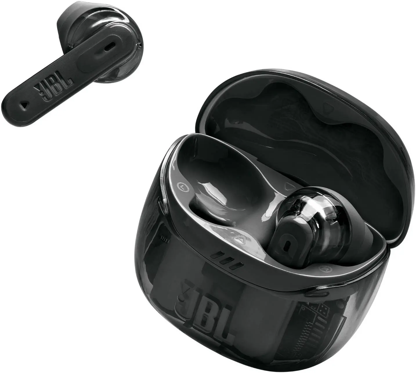 Casti fara fir JBL Tune Flex 2 (Ghost Black)