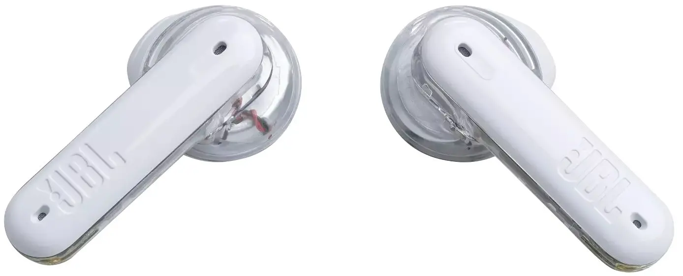 Casti fara fir JBL Tune Flex (White Ghost)