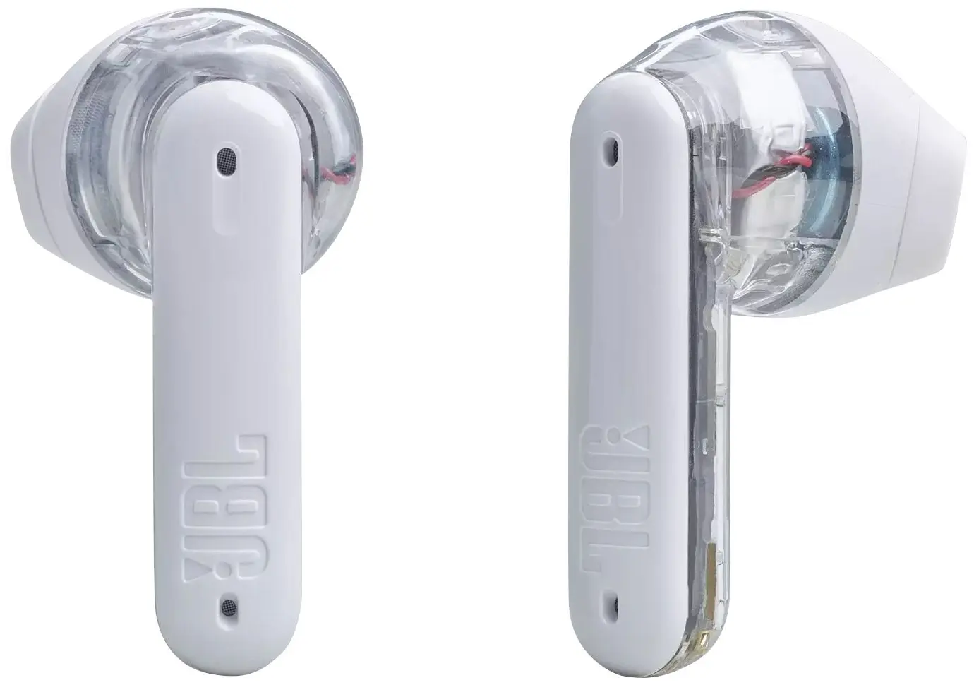 Casti fara fir JBL Tune Flex (White Ghost)