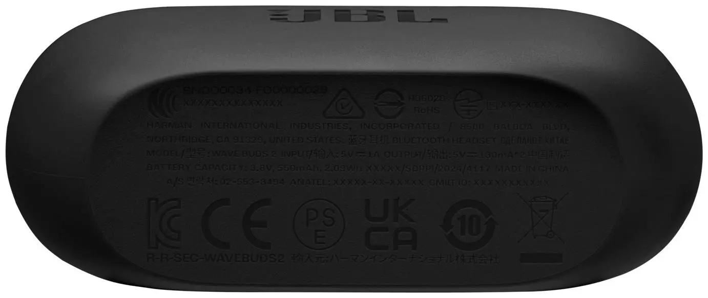 Casti fara fir JBL Wave Buds 2 (Black)