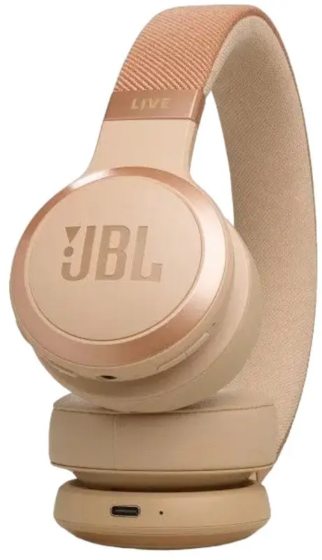 Casti JBL Live 670NC (Sandstone)