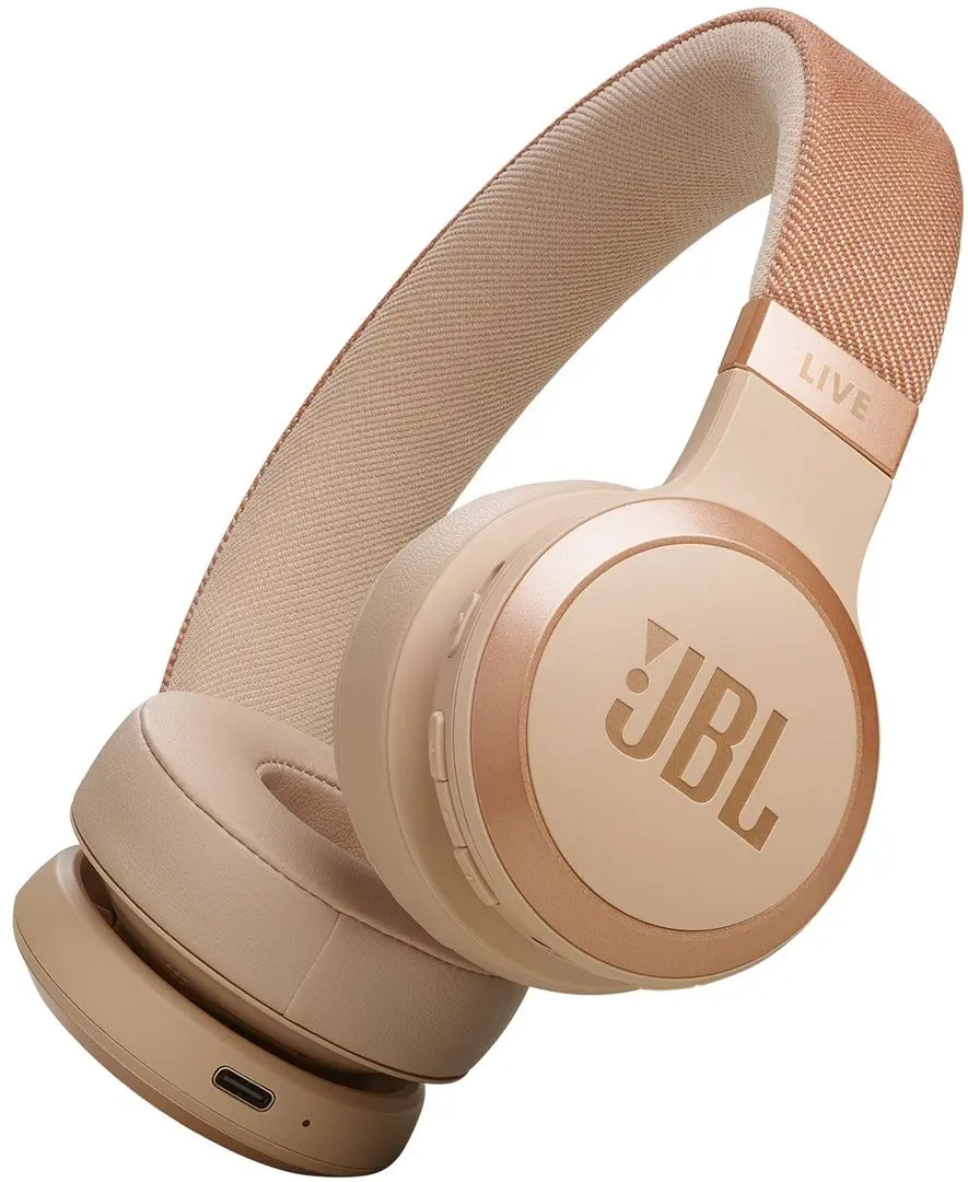 Casti JBL Live 670NC (Sandstone)