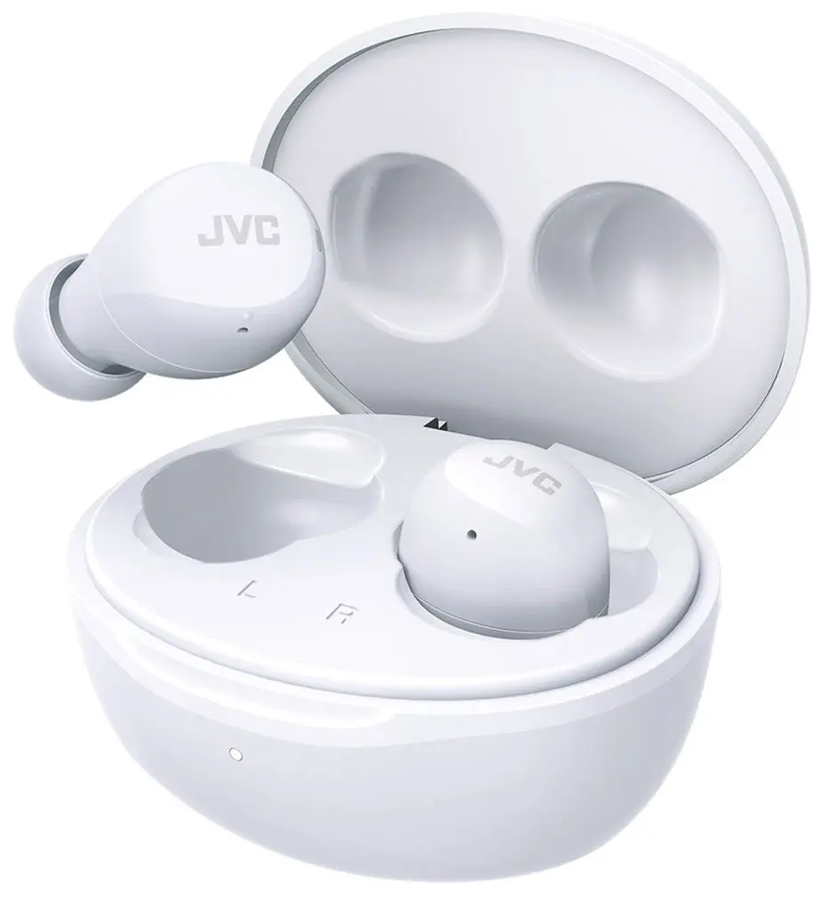 Casti fara fir JVC Gumy Mini HA-A6T (White) - 2