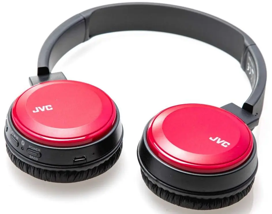 Casti fara fir JVC HA-S30BT (Black/Red) - 2