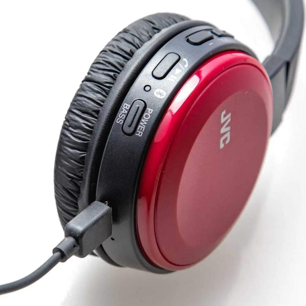 Casti fara fir JVC HA-S30BT (Black/Red) - 3