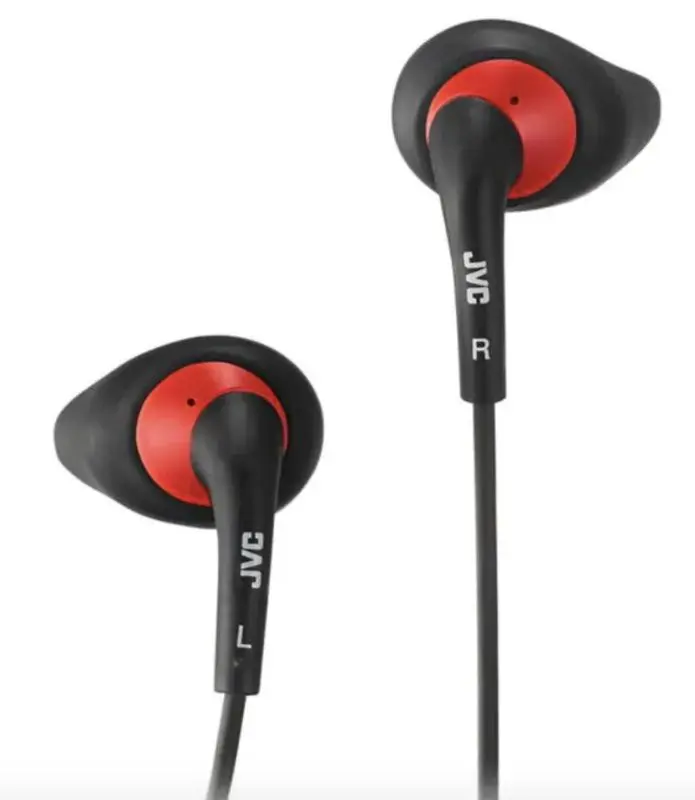 Casti JVC Gumy Sport HA-EN10-BR-E (Black/Orange) - 2