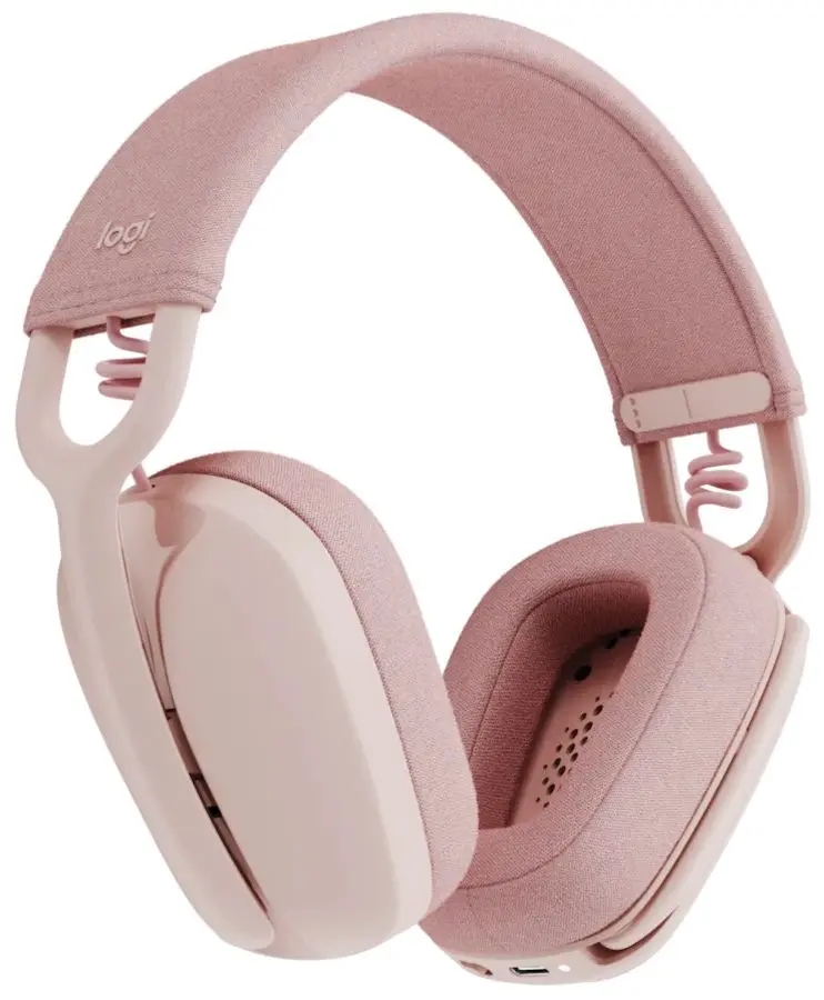 Casti fara fir Logitech Zone Vibe 100 (Pink)