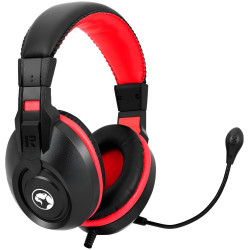 Casti Marvo H8321S (Black/Red) Thumb