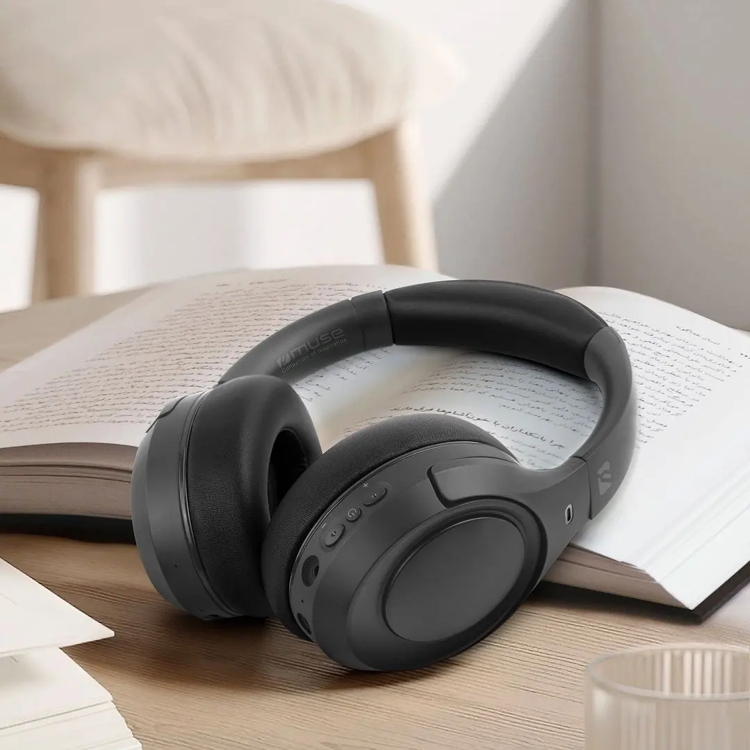 Беспроводные наушники Muse M-295 ANC (Black) - 2