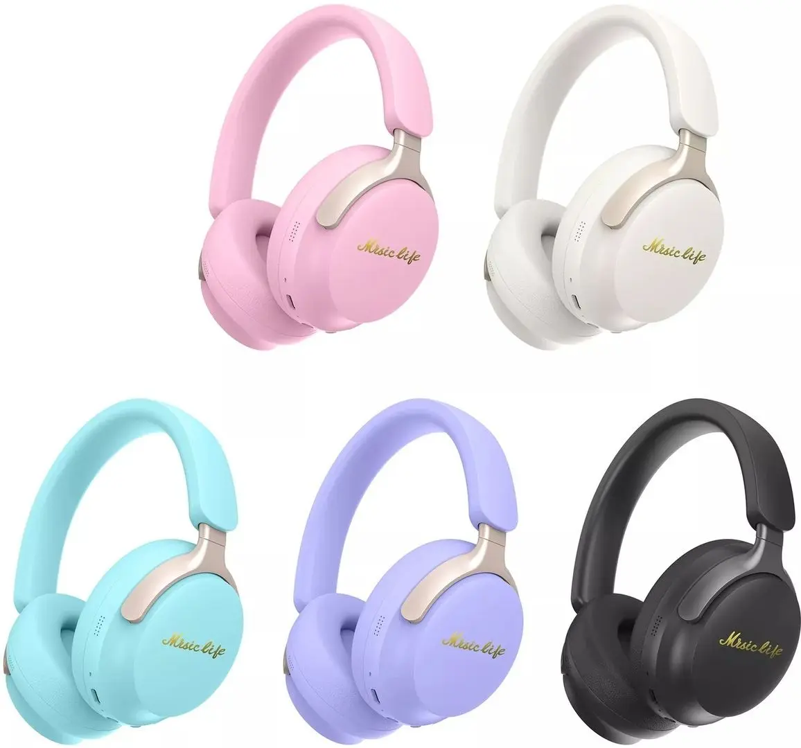 Casti fara fir Musen AKZ-22 (Pink)