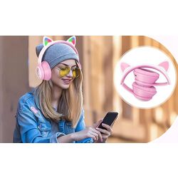 Casti fara fir Musen Princess AKZ-Z66 (Pink) Thumb