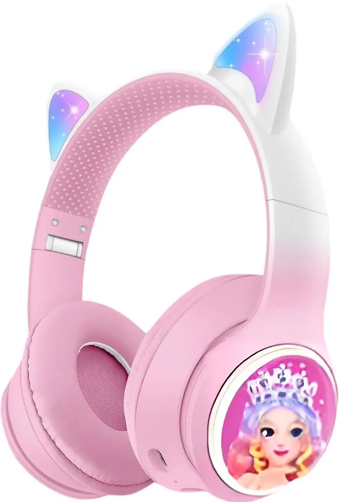 Casti fara fir Musen Princess AKZ-Z66 (Pink)