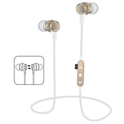 Casti fara fir MS-T12 (White/Gold) Thumb