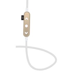 Casti fara fir MS-T12 (White/Gold) Thumb