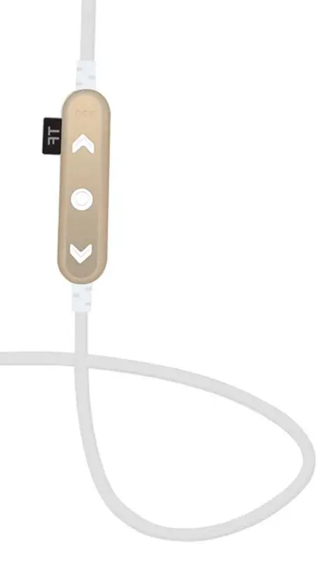 Casti fara fir MS-T12 (White/Gold) - 3