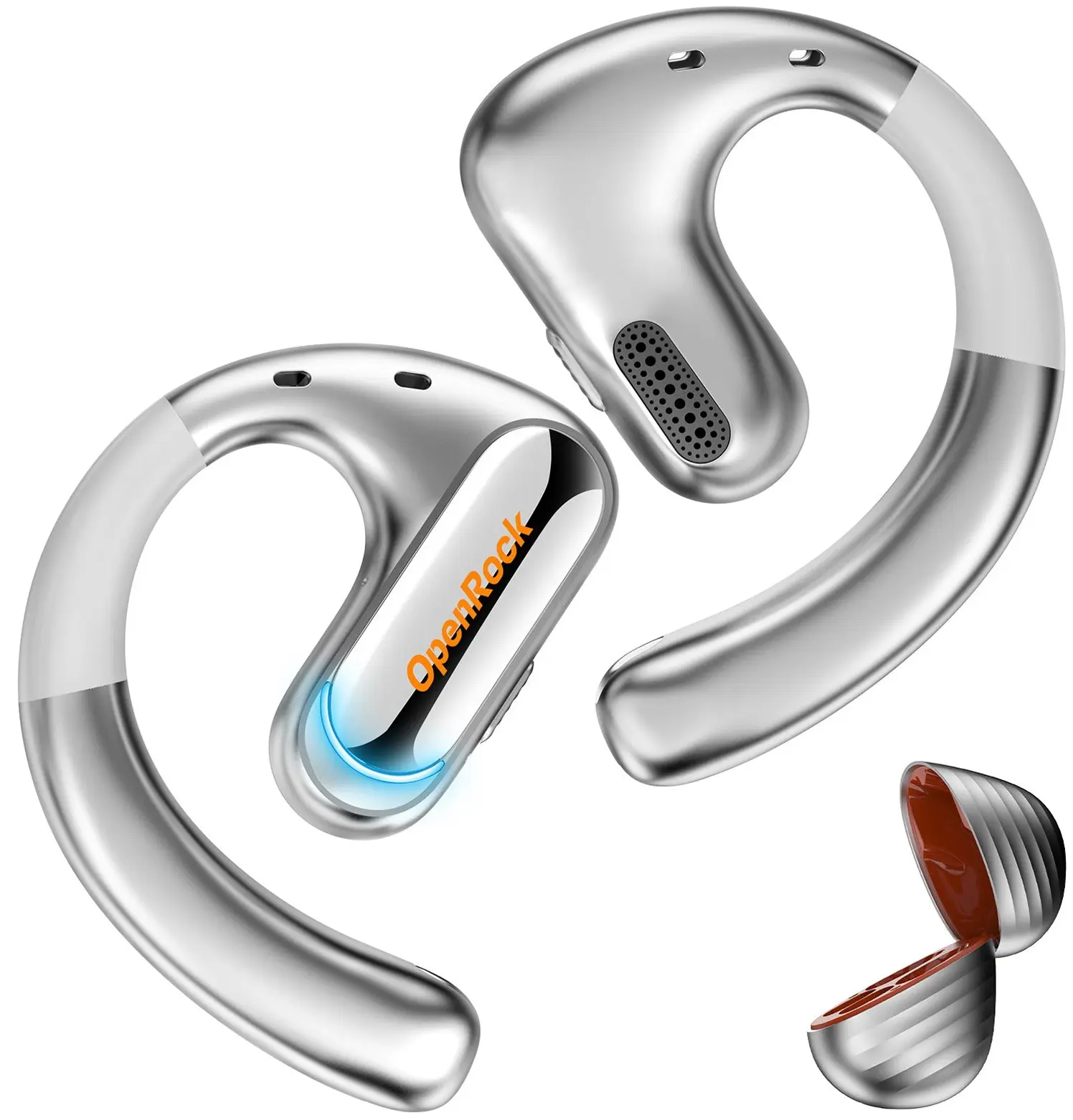 Беспроводные наушники OneOdio Open Rock Pro (Silver)
