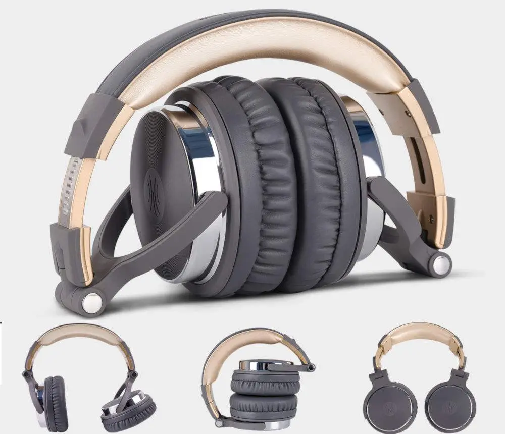 Casti OneOdio Pro-10 (Grey/Gold) - 3