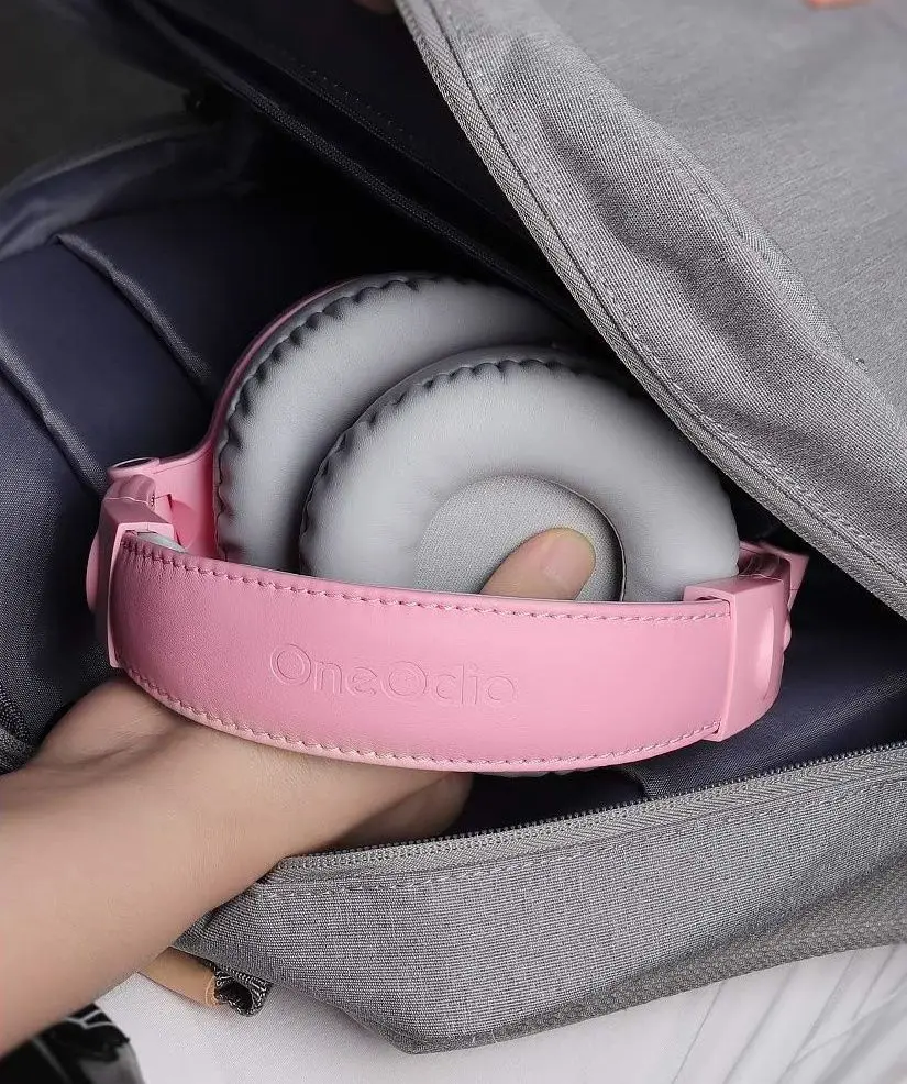 Casti OneOdio Pro-10 (Pink/Grey) - 3