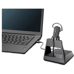 Casca mono fara fir Poly Voyager 4245-M (Black) Thumb