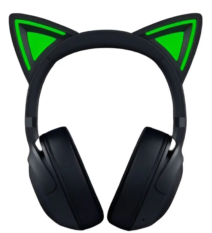 Беспроводные наушники Razer Quartz Edition Kraken Kitty V2 (Black) - 2