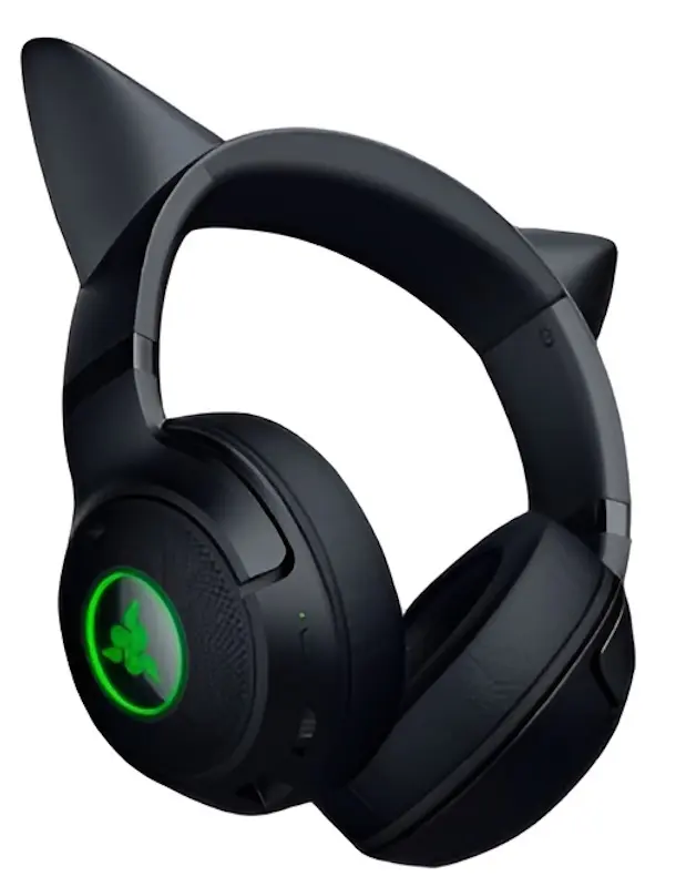 Беспроводные наушники Razer Quartz Edition Kraken Kitty V2 (Black) - 3