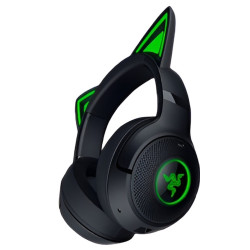 Беспроводные наушники Razer Quartz Edition Kraken Kitty V2 (Black) Thumb