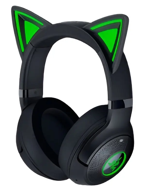 Беспроводные наушники Razer Quartz Edition Kraken Kitty V2 (Black)