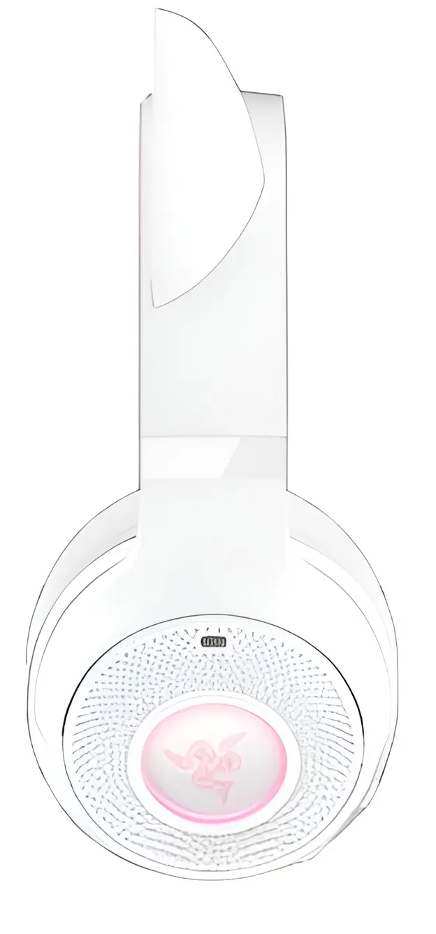 Беспроводные наушники Razer Quartz Edition Kraken Kitty V2 (White) - 3