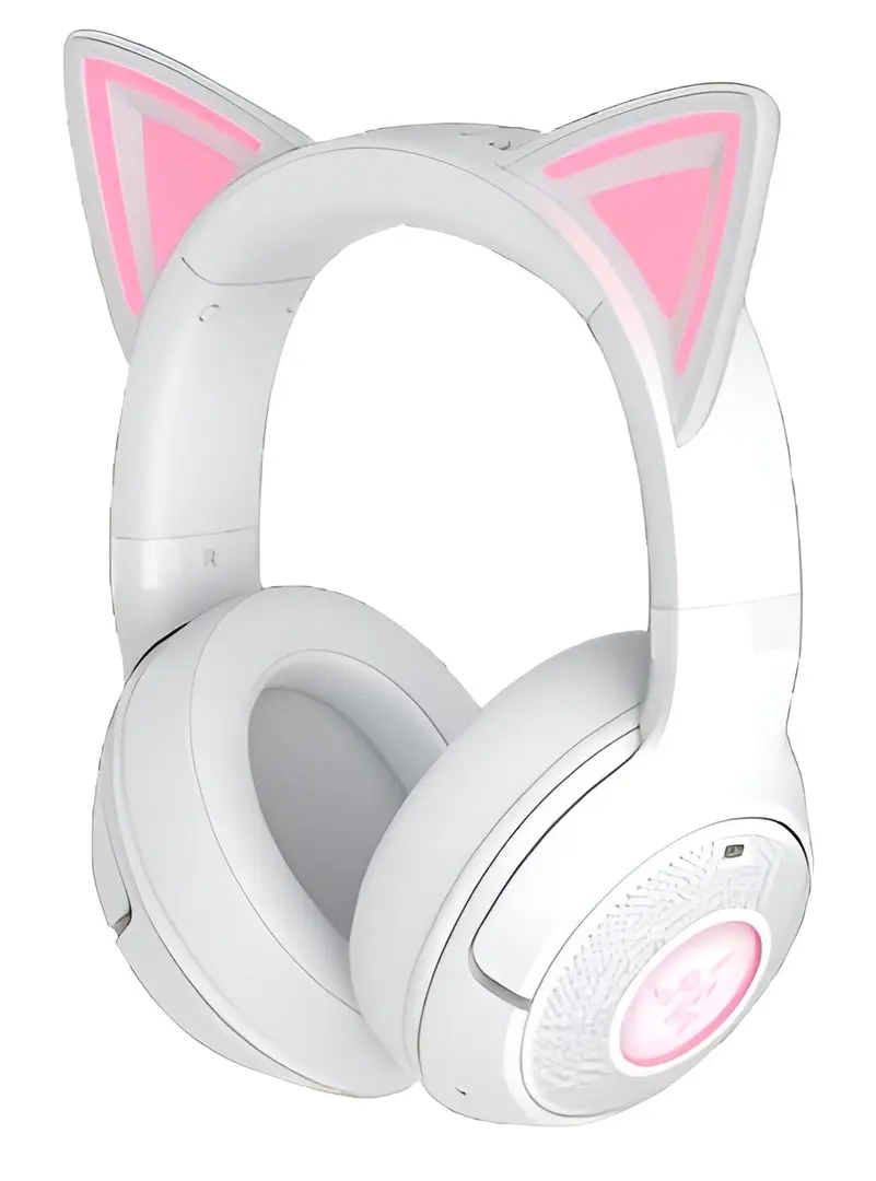 Беспроводные наушники Razer Quartz Edition Kraken Kitty V2 (White)