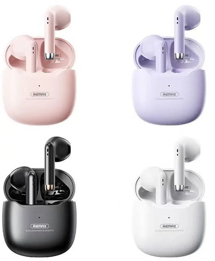 Беспроводные наушники Remax Marshmallow Stereo TWS-19 (Black) - 3