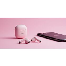 Беспроводные наушники Remax Marshmallow Stereo TWS-19 (Pink) Thumb