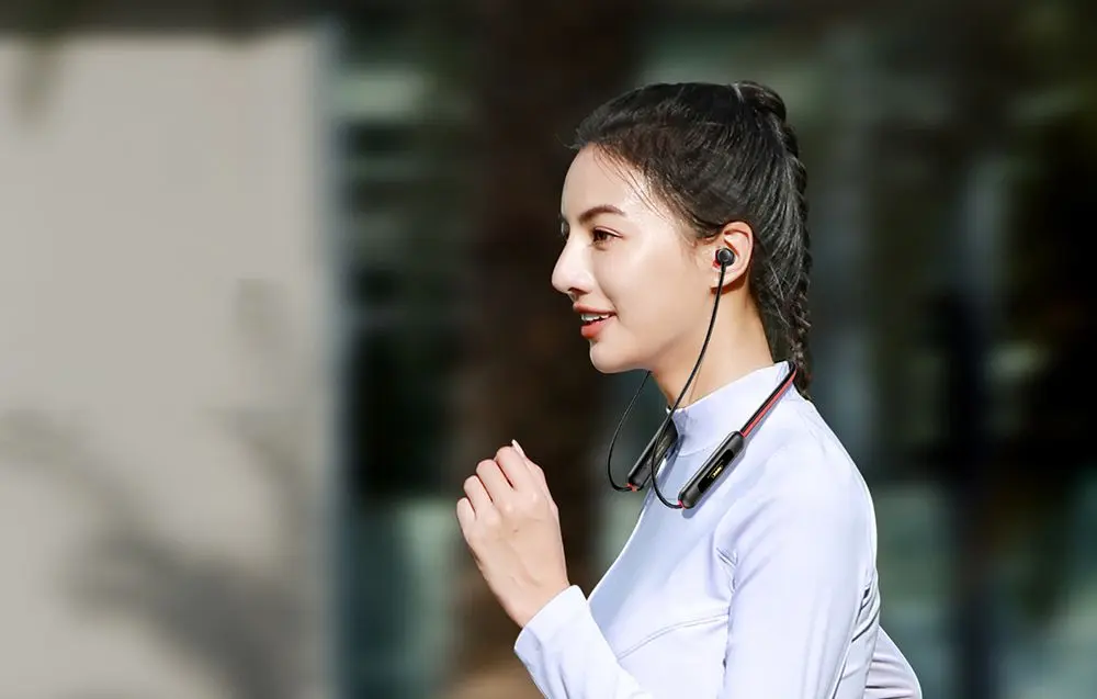 Наушники Remax Neckband Sports ENC RB-S12 (Black)