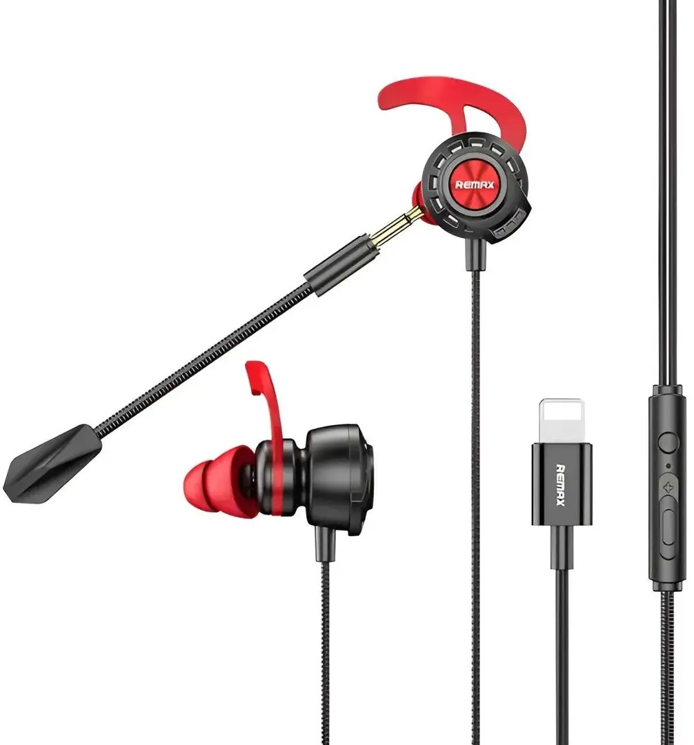 Сasti Remax RM-750 (Black/Red)