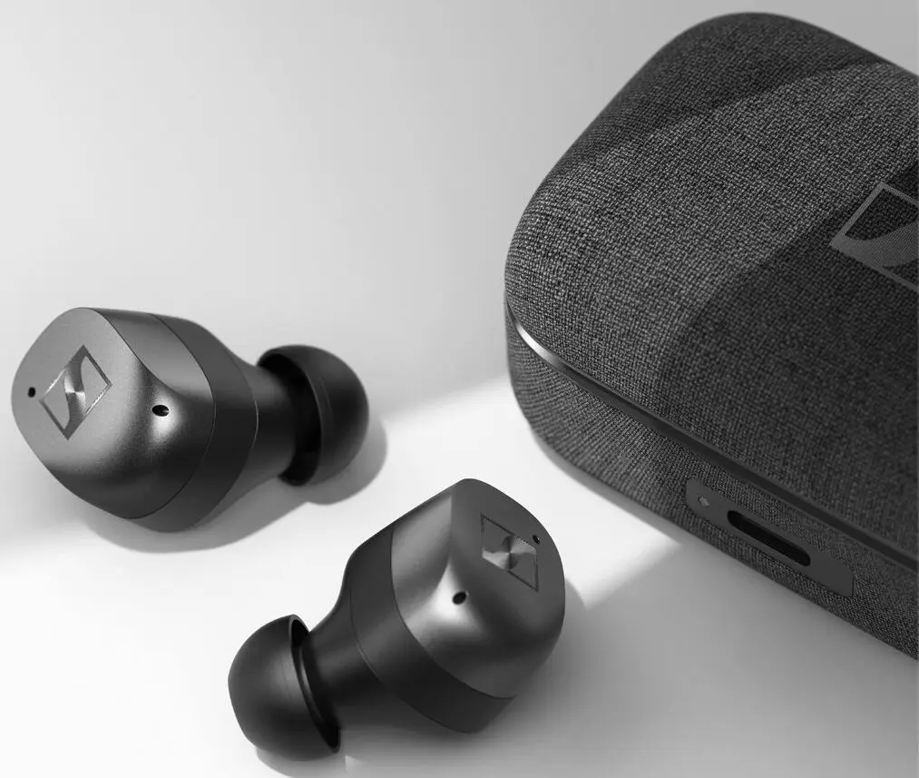Casti fara fir Sennheiser Momentum 4 TWS (Black/Graphite) - 5