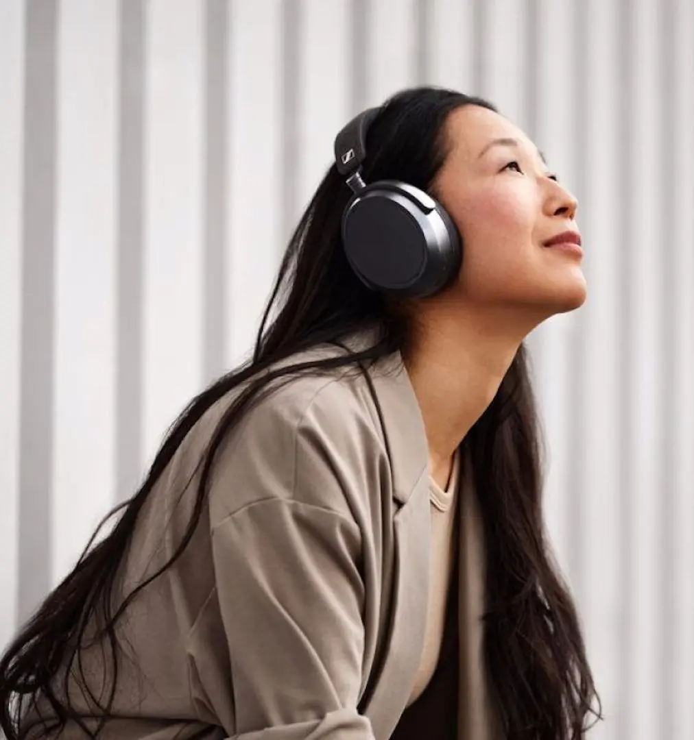 Casti fara fir Sennheiser Momentum 4 (Denim)